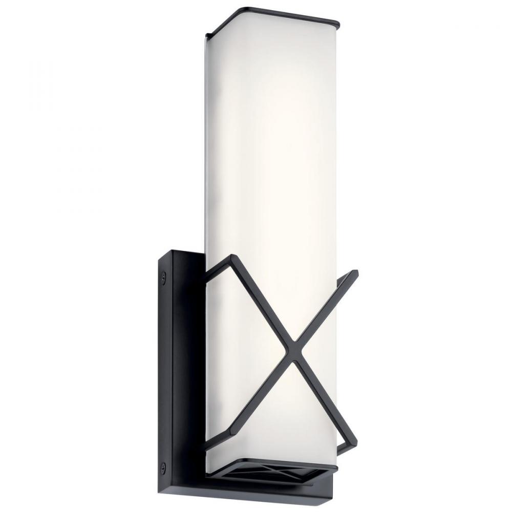 Trinsic™ LED Wall Sconce Matte Black 45656MBKLED Prestige Lighting and  Design