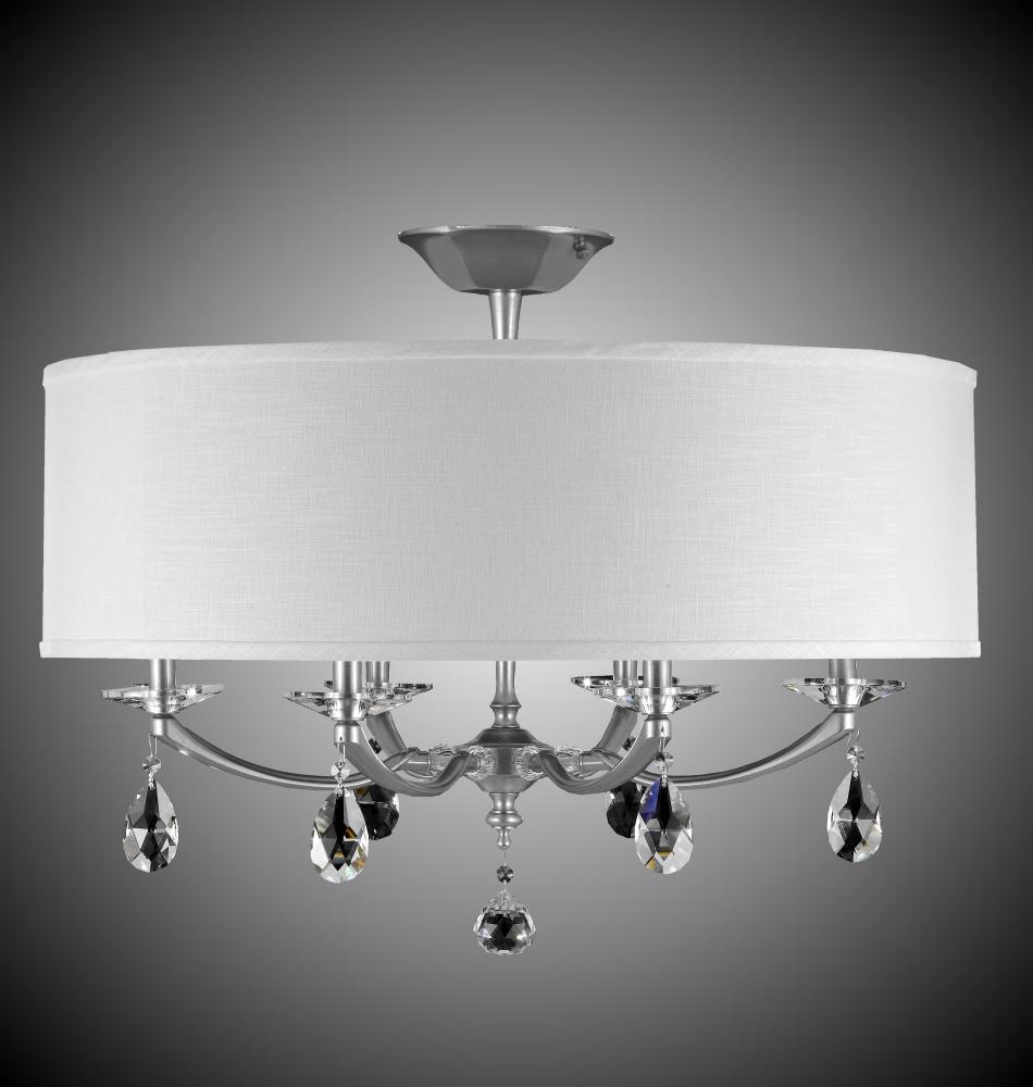 28 inch Kensington Empire Drum Shade Flush Mount