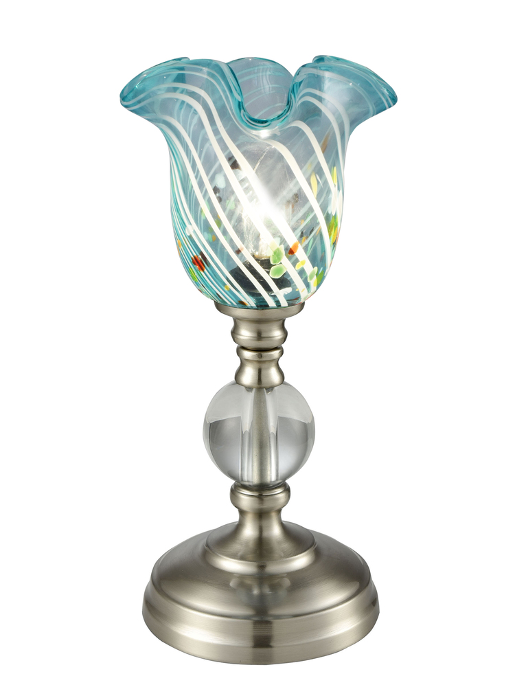 art glass accent lamp