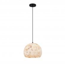 Justice Design Group ALR-6533-MBLK - Globe 10" Pendant