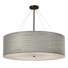 Justice Design Group FAB-9594-GRAY-DBRZ - Classic 36" Drum Pendant