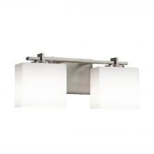 Justice Design Group FSN-8442-55-OPAL-NCKL - Era 2-Light Bath Bar