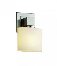 Justice Design Group FSN-8707-30-RBON-NCKL - Aero ADA 1-Light Wall Sconce (No Arms)